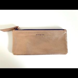 All Things Rosy Anthropologie Leather Pencil Pouch